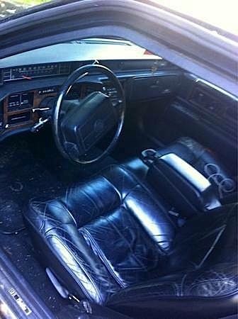 1991 Cadillac DeVille Coupe BLACK, image 3