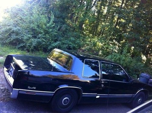 1991 Cadillac DeVille Coupe BLACK, image 7