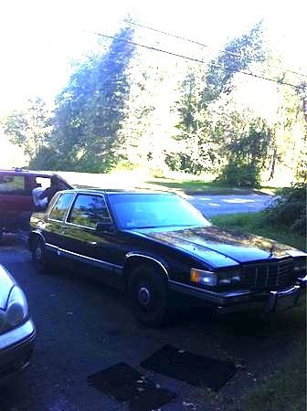 1991 Cadillac DeVille Coupe BLACK, image 8