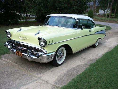 1957 chevrolet bel air 2 door hardtop belair sport coupe