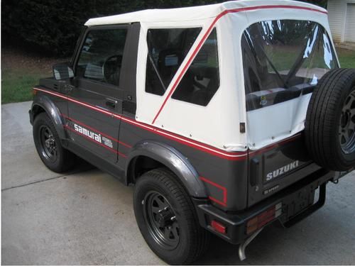 1987 suzuki samurai special edition low miles