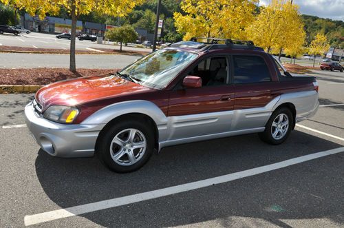 2003 subaru baja crew cab pickup 4-door 2.5l no reserve awd clean carfax