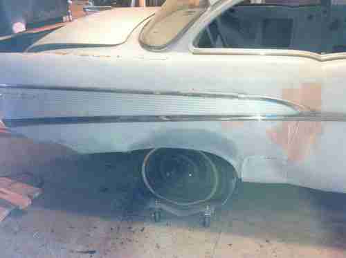 1957 Chevrolet Bel Air Project Two Door Post Chevy, image 9