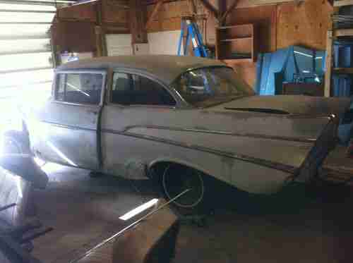 1957 Chevrolet Bel Air Project Two Door Post Chevy, image 19