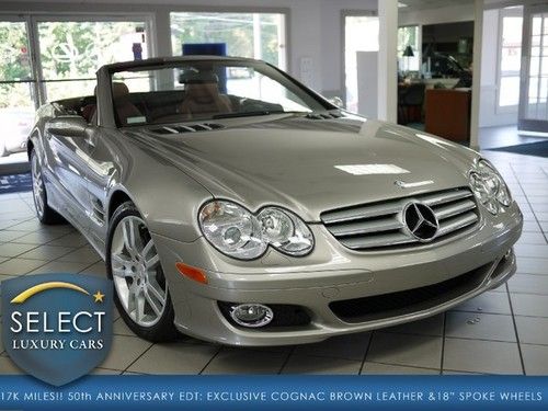 Sl550 roadster 50th anniversary edition new tires only 17k miles!