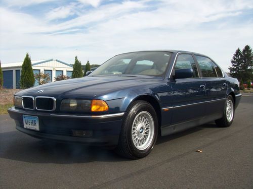 1998 bmw 740il base sedan 4-door 4.4l pristine, bluetooth