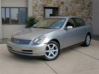 2004 infiniti g35x awd sedan, leather, moonroof