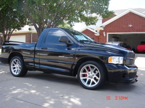 2004 dodge ram 1500 srt-10 standard cab pickup 2-door 8.3l