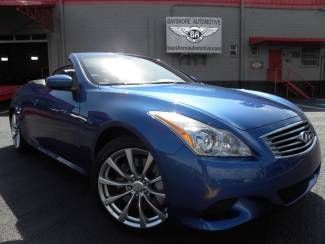 G37s convertible*sport*premium*nav*bose*warranty*carfax cert*we finance*fla