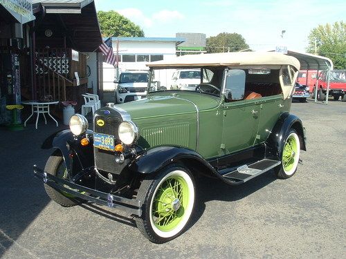 1930 ford model-a phaeton, touring, convertible