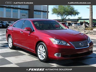 2010 lexus es 350- leather- sun roof-heated &amp; cooled seats- back up sensors