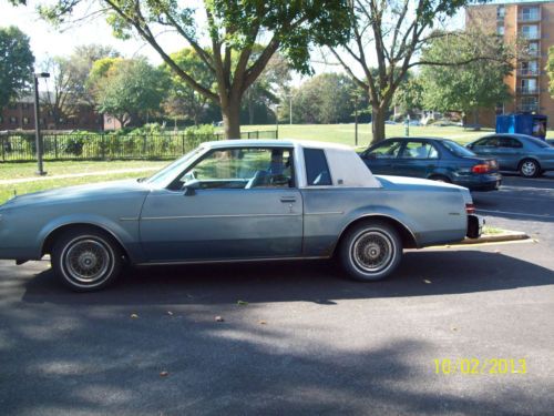 1986 buick regal v6 auto, runs well, 161,500 miles