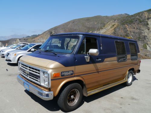 1986 chevy g20 chevy family wagon van (rare vehicle)