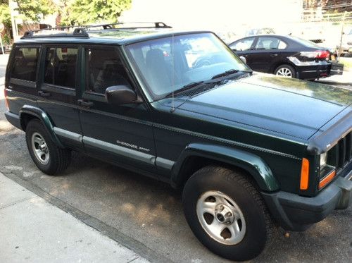 2001 jeep cherokee sport sport utility 4-door 4.0l