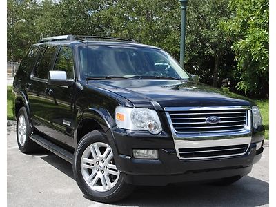 07 explorer limited 4.0l v6, 4wd, 3er row seat, sunroof, dvd, navi, no reserve.