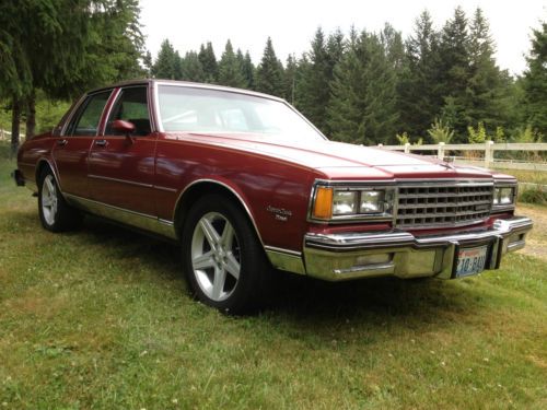 1981 chevy classic caprice diesel whit 62k original miles