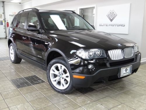 2009 bmw x3 awd prem pkg cpo warranty