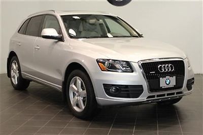 2010 audi q5 quattro premium plus silver navigation rear camera awd navigation r