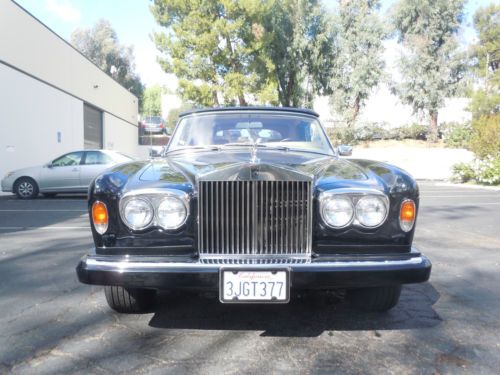 1977 rolls royce corniche convertible 28k miles