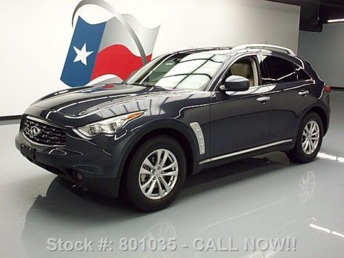 2010 infiniti fx35 premium sunroof nav rear cam 42k mi texas direct auto