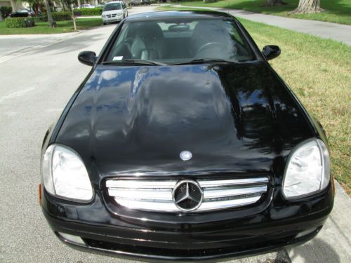 Black Beauty Mercedes SLK 230 custom tires and wheels new paint runs perfect, image 6