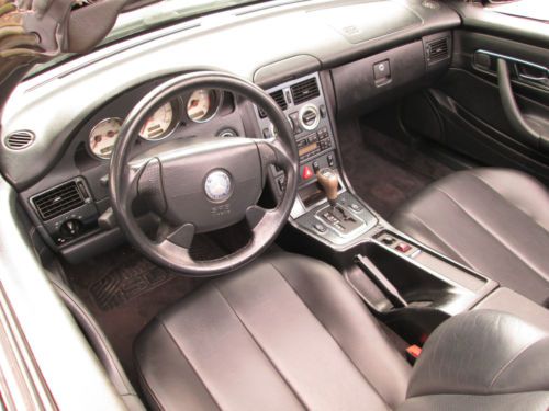 Black Beauty Mercedes SLK 230 custom tires and wheels new paint runs perfect, image 13