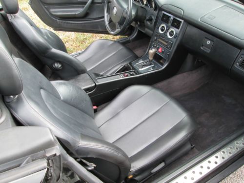 Black Beauty Mercedes SLK 230 custom tires and wheels new paint runs perfect, image 21