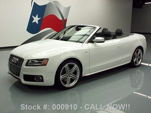 2011 audi s5 quattro premium plus cabriolet awd nav 34k texas direct auto