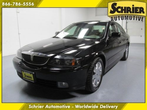 2004 lincoln ls sport package black navigation sunroof thx premium audio