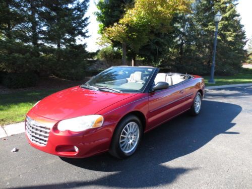 2006 chrysler sebring gtc convertible 2-door 2.7l