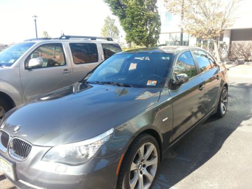 Gray 2008 bmw 535xi in excellent condition for sale
