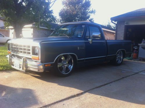 1985 dodge ram 150 royal se  v8  a/c  all powered rat rod