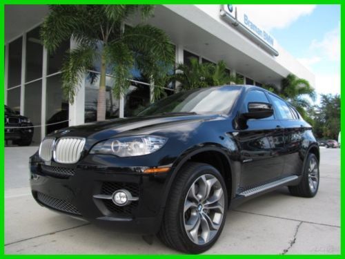 11 certified black sapphire xdrive-50i x-6 turbo 4.4l v8 awd suv *sport package
