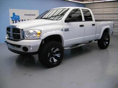 We finance!!  2007 dodge ram 2500 slt heavy duty 4x4 cummins diesel 6-speed lift