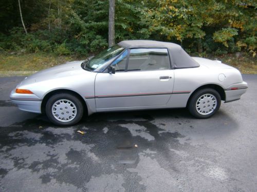 1991 mercury capri base convertible 2-door 1.6l