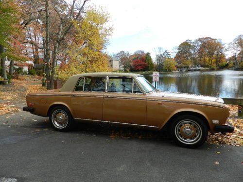 1978 rolls royce silver shadow 4 dr sedan 29k low miles mint ac 100% clean wow