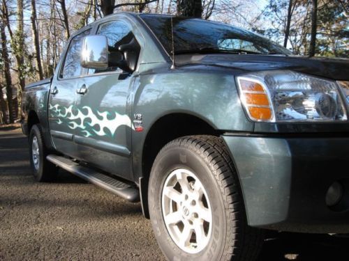 2004 nissan titan se crew cab 4x4 pickup