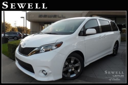 2012 sienna dvd power doors back-up monitor 1-owner!