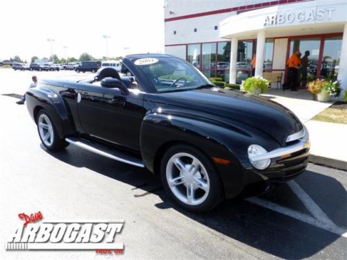 27k miles! chevy super sport roadster - black/black - convertible - we finance!!