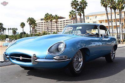 66 e type series i coupe, 31,900 miles, records, heritage certificate...