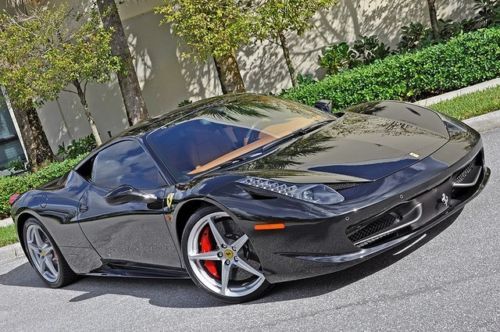 2010 ferrari 458 italia $294,744 msrp!! loaded with carbon! low miles!!