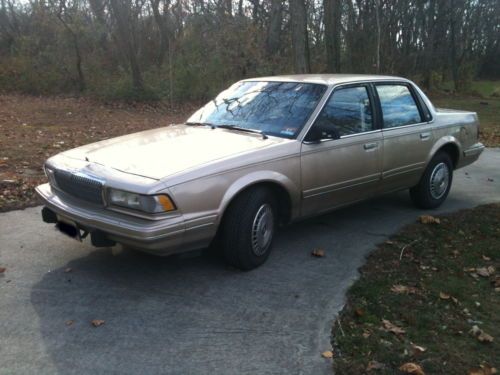 1993 buick century custom sedan 4-door 3.3l