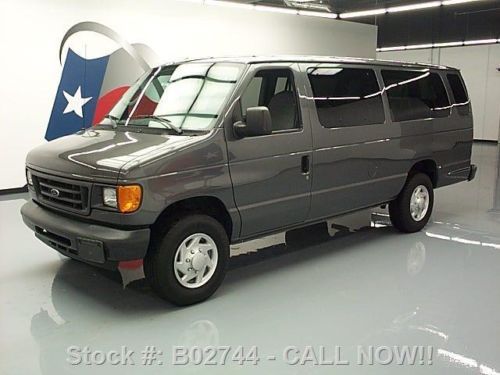 2007 ford e-350 xl 15-pass cruise ctrl cd player 91k mi texas direct auto