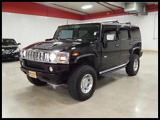 2003 hummer h2 4 door luxury 4 wheel drive/ sunroof/ leather / towing package