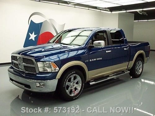 2011 dodge ram laramie hemi sunroof nav rear cam 58k mi texas direct auto