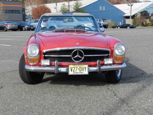 1970 mercedes-benz 280sl base 2.8l original 101k miles receipts back to mid 70&#039;s