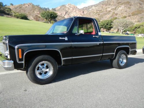 1976 chevrolet silverado short box in show condition 9500mi nicest on ebay