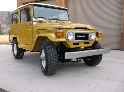 1978 toyota fj40 land cruiser beautifully restored