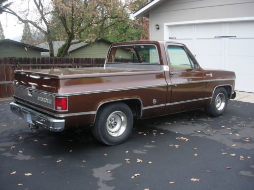 1978 chevy silverado short bed 454 , original and loaded