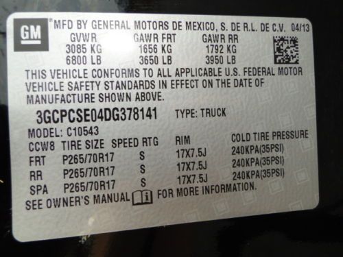 2013 CHEVROLET SILVERADO Z71 2WD REBUILT SALVAGE TITLE. REPAIRED DAMAGE, US $23,500.00, image 47